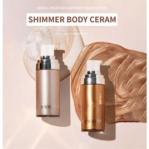 European and American body highlighter body brightening liquid highlighter body brightening liquid lotion