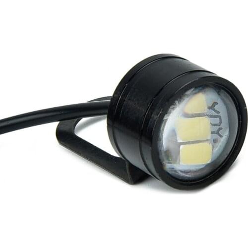 2Pcs 12V Motorcycle White LED Spotlight Headlight Driving Light Fog Lamp For Most Motorcycle /Electric Motor/Bike/ Car
