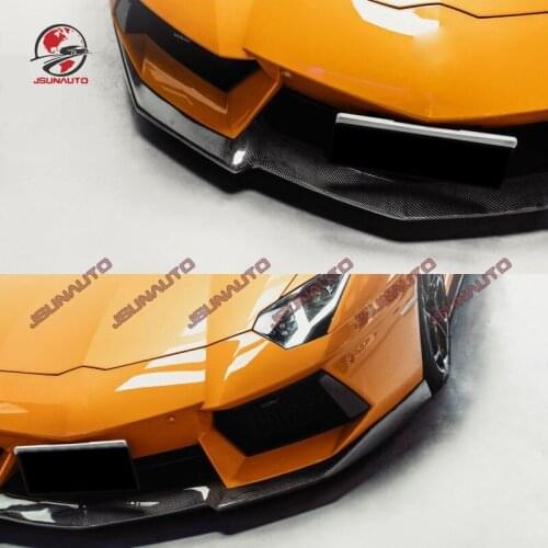 For Lamborgini Aventador LP700 Carbon FIber Body Kit DMC Style Front Diffuser Bumper Lips Auto Accessories