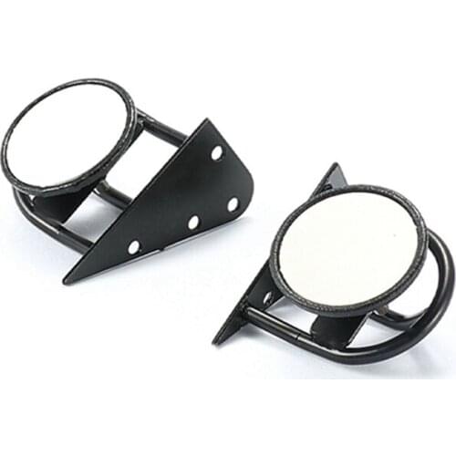 Metal Movable Simulation Rearview Mirror for Traxxas TRX4 Defender Bronco Axial SCX10 1/10 RC Crawler Upgrade Parts