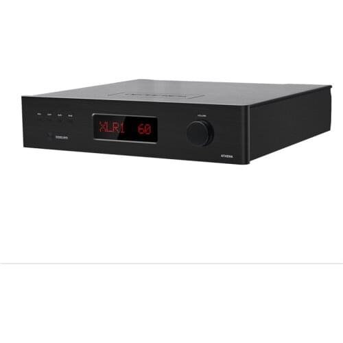 Latest DENAFRIPS ATHENA Pre Amplifier Pure Class A True Balanced Fully Discrete Flagship Line Stage Pre AMP 60 Stepped 25W+25W