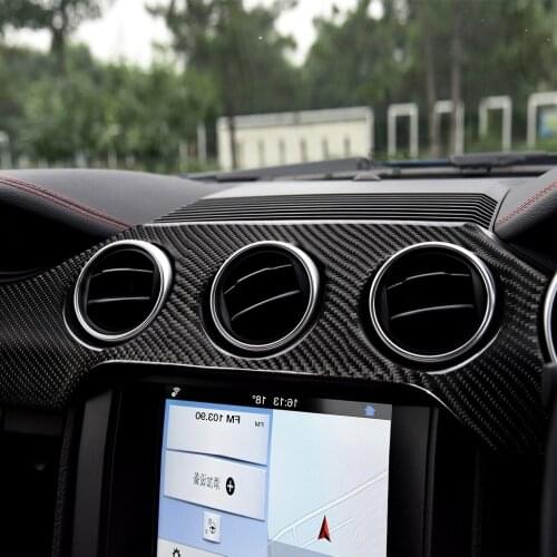 It Is Suitable For Mustang The Carbon Fiber Interior accessories Dashboard Panel Set