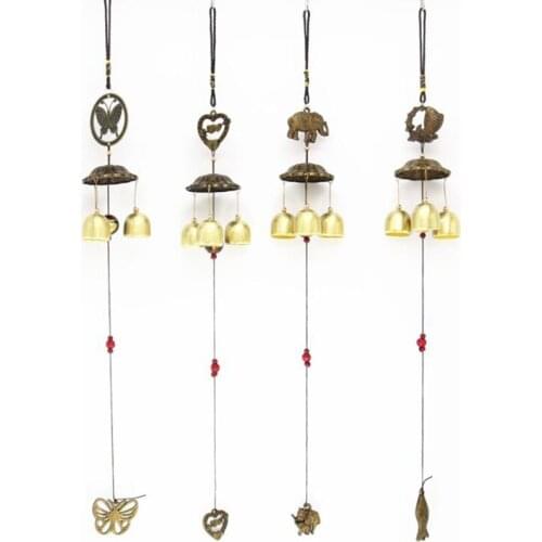 Wind Chimes Yard Antique Amazing Garden Metal Bells Windchimes Hanging Decorations Butterfly Ornament Indoor Outdoor