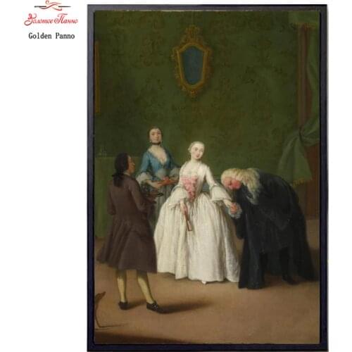 Golden Panno,Needlework,DIY DMC Cross stitch,Sets For Embroidery kits,Precise unprinted religion Patterns Counted Cross-stitch