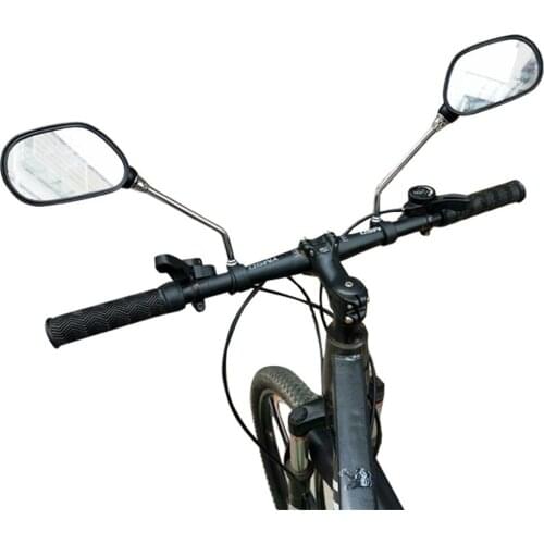 1 Pair New Bicycle Mirror Bike Handlebar Rearview Mirror Wide Adjustable Angle Back Sight Reflector For Bike Cycling Accessories