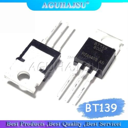 10pcs BT139-800E BT139 BT139-800 800V 16A Triacs RAIL TRIAC TO-220 new original