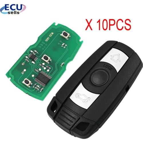 10PCS/Lot , 3 Button Remote Key for BMW CAS3 CAS3+ 3 5 Series X1 X6 Z4 and More Others 315MHZ With ID46 Chip