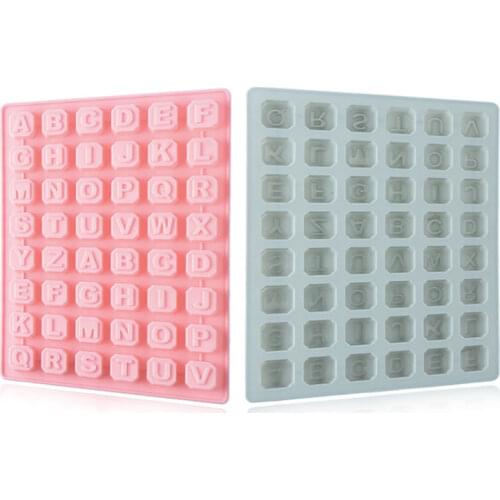 26 English Silicone Letter Mold DIY Chocolate Mould Bake Biscuit Ice Tray Mould Cake Decorating Tools Kitchen Baking Accessories