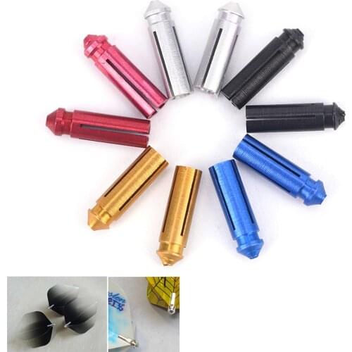 3/9PCS Anodised Aluminum Dart Flight Savers / Protectors Darts Accessories for Steel Soft Tip