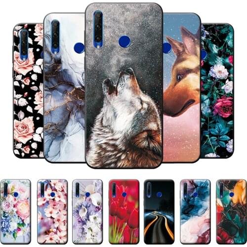 For Huawei Honor 10i Case Wolf Back Cover Case For Huawei Honor 10i 6.21 Silicone Cover For Huawei Honor 10i Bumper Honor10i