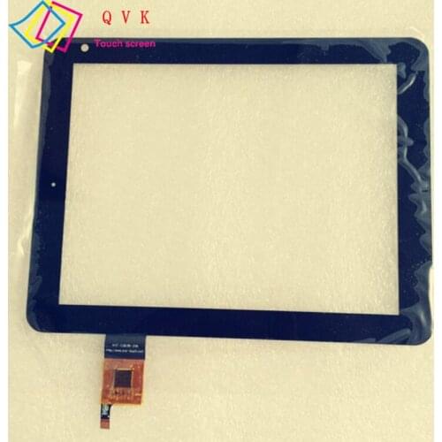 Black 8 Inch for BQ Curie IPS tablet pc capacitive touch screen glass digitizer panel Free shipping