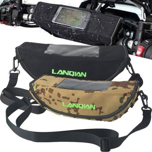 For BMW F850GS F900R F900XR R1100GS R1150GS Motorcycle Camouflage waterproof handlebar Reflective travel GPS Navigation Bag
