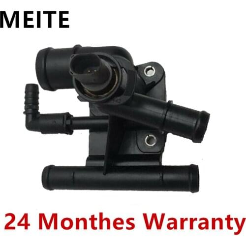 Coolant Flange Engine System Thermostat For Audi TT For VW Scirocco 2.0TSI 06F121132H 06F121133H 06F 121 132 H 06F 121 133 H