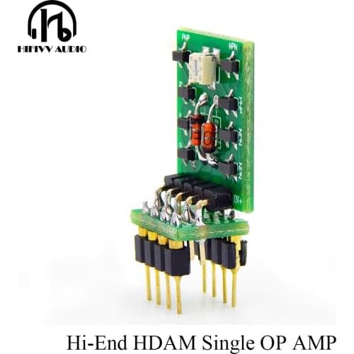 HDAM Double differential circuit Fully symmetrical circuit Single op amp replace NE5534 LME49710 OPA627 AD797