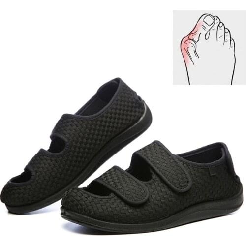 Correction Widen Comfy Thumb Eversion Deformation Arthritis Edema Adjustable Flat Shoes Braces Supports