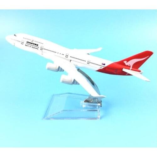 Plane model Boeing 747 Australian Airlines aircraft B747 Metal simulation airplane model for kid toys Christmas gift