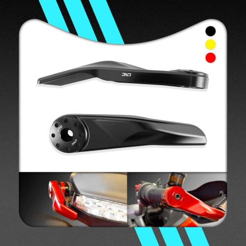 Motorcycle CNC Aluminum Handlebar Guard Handguards Protection For Ducati Hyperstrada 821 939 Hypermotard 950 796 1100