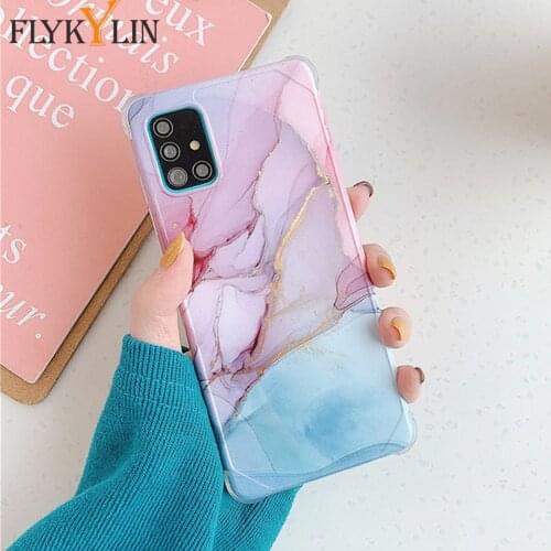 Marble Silicone Shockproof Case For IPhone 12 Pro Max 11Pro X XS Max XR Case For Samsung S21 Plus S20 FE Note 10 20 Ultra S10