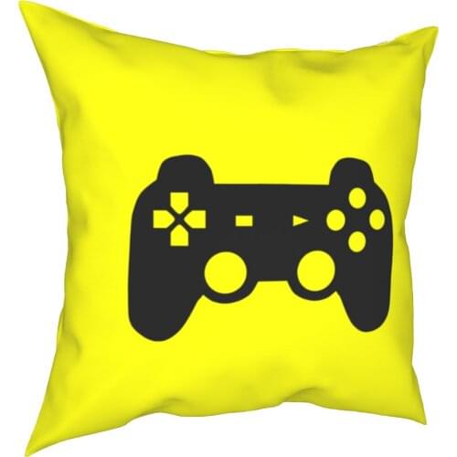 Video game console pillows covers sofa gaming gamer controller gift for boy pillows case decorative throw pillows case 40*40cm