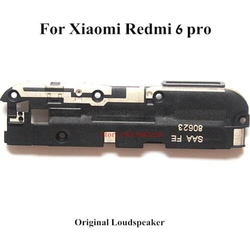 Original Loudspeaker Flex cable For Xiaomi Redmi 6 Pro 6pro Loud Speaker Buzzer Ringer connection module Replacement parts