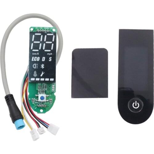 Dashboard for Xiaomi M365 Pro Scooter Circuit Board with Screen Cover for Xiaomi M365 Scooter Dashboard Speed Power Show Parts