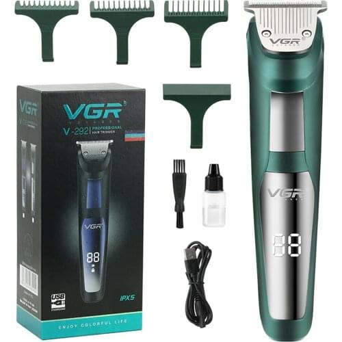 VGR Professional Men Hair Clipper Electric Cutting Machine Two-speed Fast Charging Dynamic Hair Clipper Hairdress Set