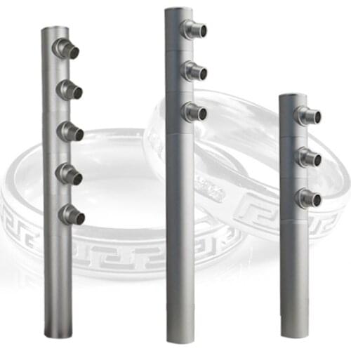 Free Shipping Height 20/25/30/35cm 3W Aluminum Adjustable Cree Cabinet Showcase Led Jewelry Lighting Spotlight 110V/220V