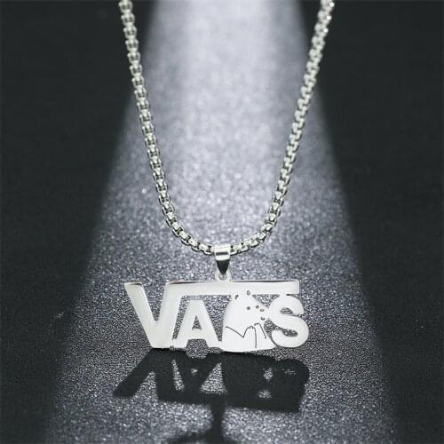 Punk Stainless Steel Hip Hop Flame Quenched Bear Pendant Necklace Street Rock HipHop Jewelry Accessories