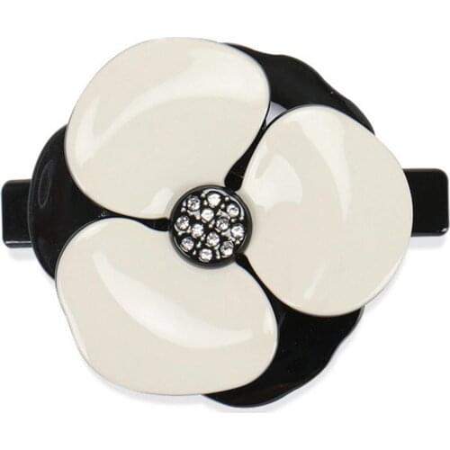 French Design Hair Barrette Clip Accessories for Women Lady Fashion Cellulose Acetate Hair Ornament Jewelry for Tiara Wedding