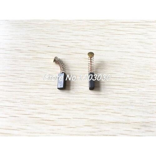 20 Pcs Power Tools Parts Carbon Brush 13 x 6 x 4mm Replacement