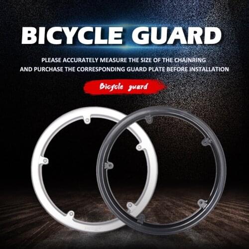 Bicycle Chain Wheel Protective Cover Chainring Cover Mountain Bike Protector Guard Bicycle Sprocket Guard Accessories