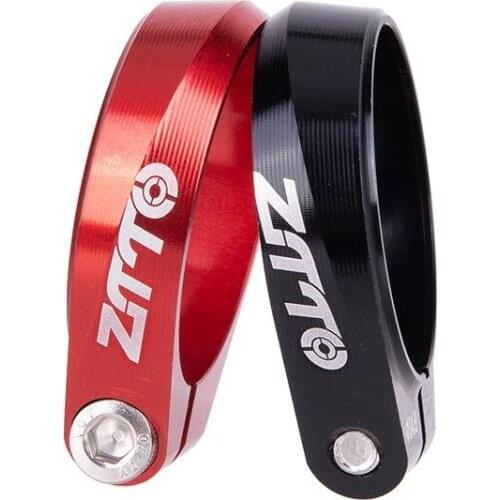 Bicycle Seat Post Clamp On For Fixed Gear MTB Road Bike Seat Post Tube Clamp Saddle Clip CNC Quick Release Spare Part