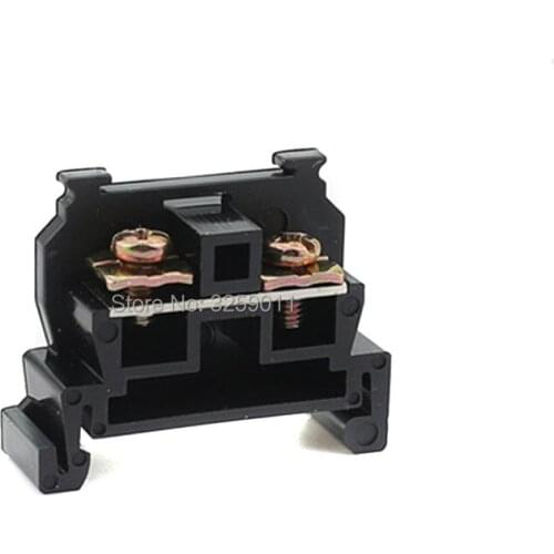 1PCS Suyep TBR-30A 30A 600V Wire Screws Terminal Block for Cable Connector Black 2.5-4 mm