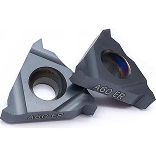 10 pieces 16ER 16IR AG55 AG60 A55 G55 A60 G60 BMA CNC CNC threaded carbide blade Carmex lathe turning blade