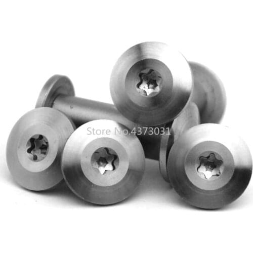 2Pieces Stainless Steel Screw Diy Knife Material Making Knife Handle T8 plum Nails sharp 12 size Straight folding knife