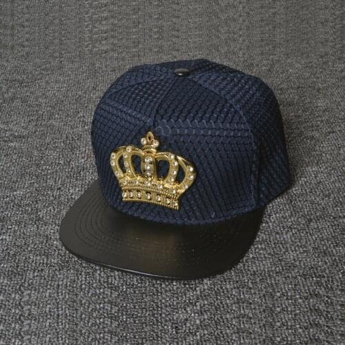 2021 Nieuwe Hoge Kwaliteit Snapback Cap Kroon Borduurwerk Merk Platte Rand Baseball Cap Hiphop Cap En Hoed Voor mannen En Vrouw