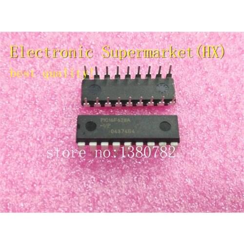 Free Shipping 50pcs/lots PIC16F628A-I/P PIC16F628A PIC16F628 16F628A-I/P DIP-18 100%New original IC In stock