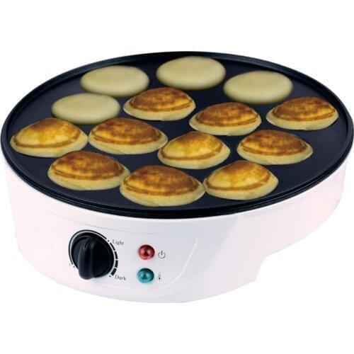 Crepe Maker Aluminum Griddle with Adjustable Temperature Control Light Pancake Maker