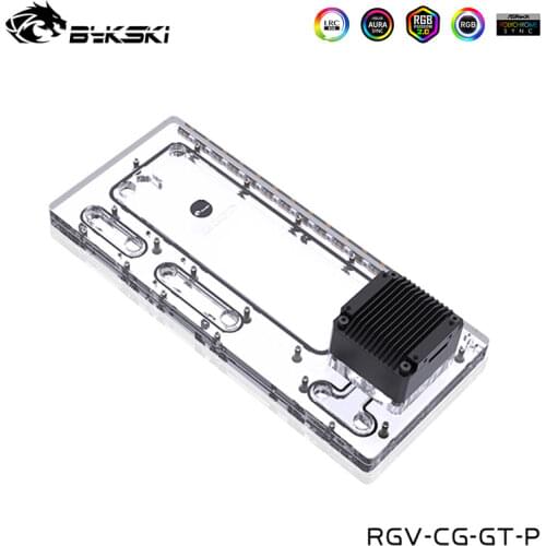 Bykski Distro Plate ,Reservoir For COUGAR Phantom Game Computer Case ,RGB Water Tank,Support Sync Mainboard, RGV-CG-GT