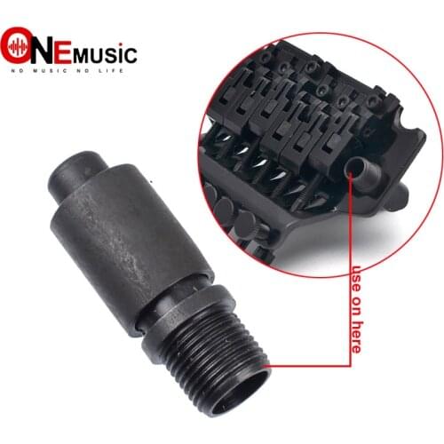 30Pcs Black Electric Guitar Tremolo Arm Socket Whammy Bar Jack For Tremolo Bridge Double System Thread Diameter 9MM