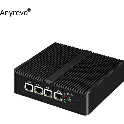 Quad Core Mini Router Intel Gemini J4125 Soft Router 2 DDR4 4 intel i211 LAN for pfSense OPNsense VyOS VPN firewall