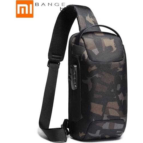 Xiaomi Business Fashion Anti-theft Crossbody Bag Mens Shoulder Messenger Bag Male Trend Chest Bag Waterproof Backpack