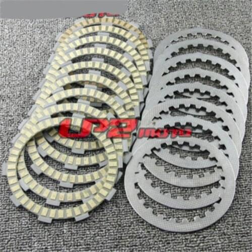Clutch Friction Plate Discs For Yamaha FZR400 R/RR SP 87 88 89 90 91 92 93 94 FZR500 FZR600 Genesis 1989 1990 1991 1992 1993