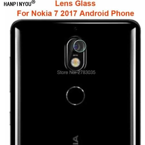 For Nokia 7 Android Phone Nokia7 5.2" Clear Ultra Slim Back Camera Lens Protector Rear Camera Lens Cover Tempered Glass Film