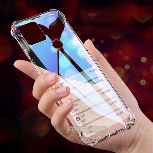 For Samsung A21S Case Transparent TPU Protective Phone Case For Samsung A21S A21 Case Back Cover Galaxy A21 Case Couqe Fundas