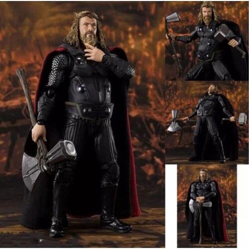 Marvel Avengers 3 Infinity War 2nd Generation Thor Articulated 16cm Pvc Model Decoration Figure