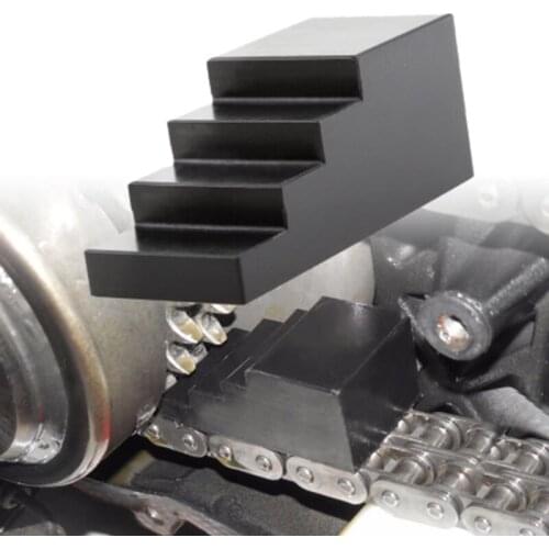 Motorcycle Primary Drive Locking Wedge Tool with Step Universal For Harley Owner Lock Hub Nut Twin Cam Shovel CNC Machined Parts