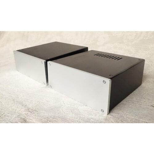 JC229-all aluminum housing can be used as power box / preamp / amplifier chassis case