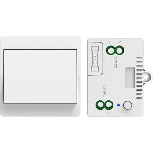 JFBL Hot Wireless Self-Powered Switch Push Button Remote Control 1 Gang 1 Way Waterproof Intelligent No Battery for Smart Life