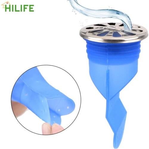 Kitchen Bathroom Sewer Seal Leak Bathroom Odor-proof Leak Core Sink Strainer Anti-clogging Down the Water Pipe Draininner Core